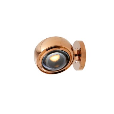 Optic Rosaguld Vägglampa